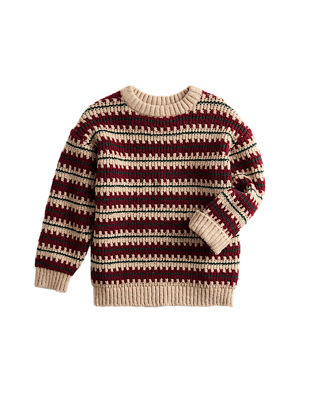 Cotton Blend Striped Jumper (2-8 Yrs)
