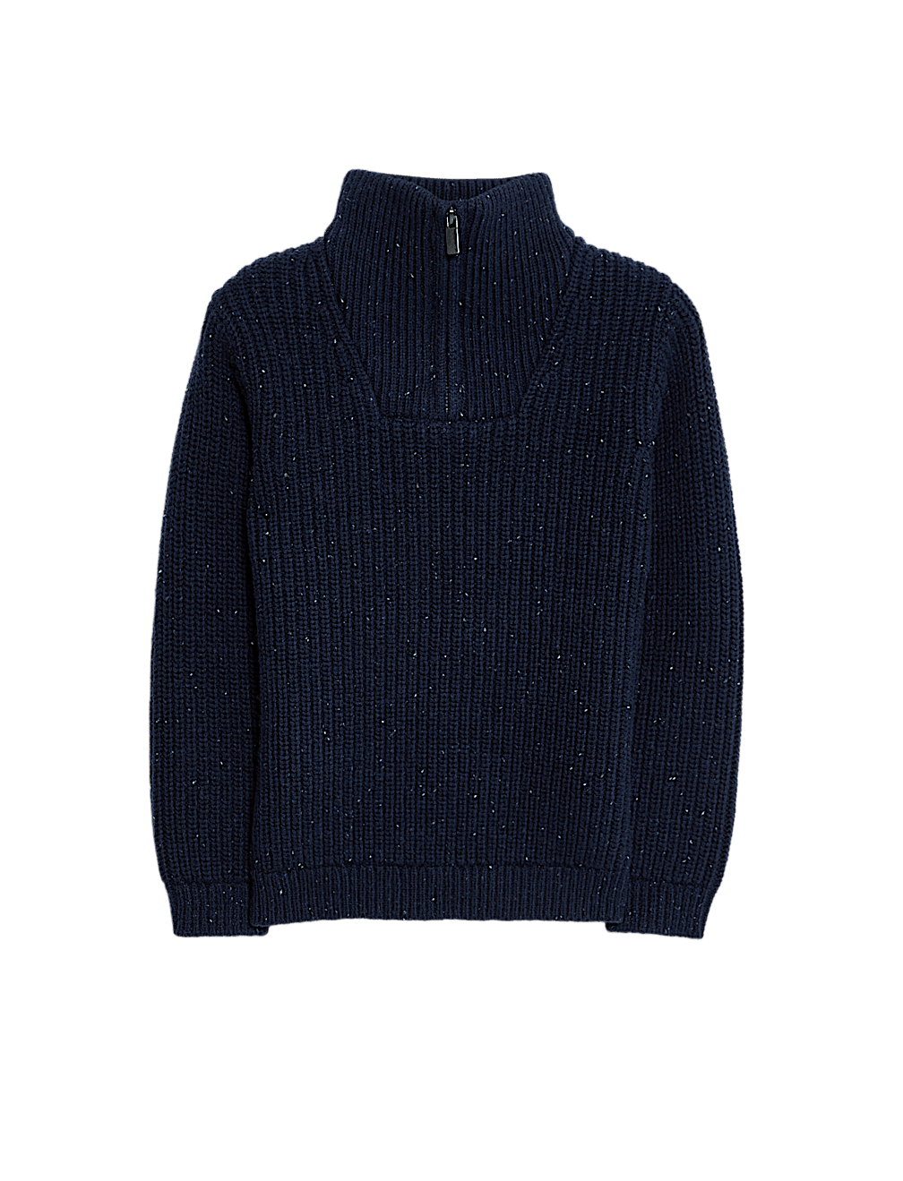 Cotton Rich Half Zip Jumper (2-8 Yrs)