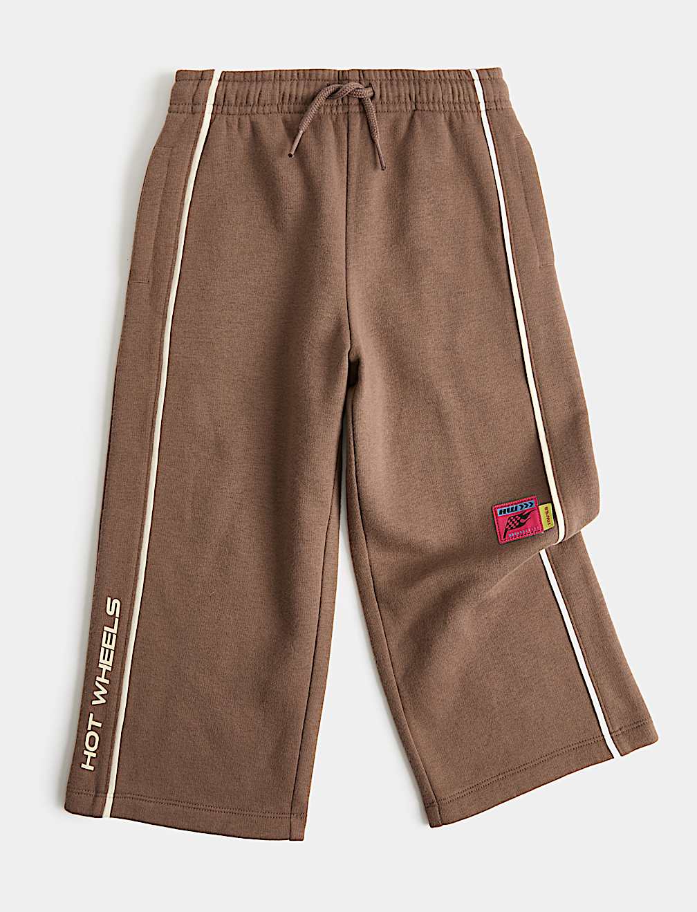 Cotton Rich Hot Wheels&trade; Wide Leg Joggers (2-8 Yrs)