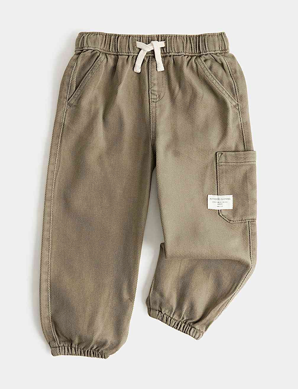 Relaxed Denim Cargo Jeans (2-8 Yrs)