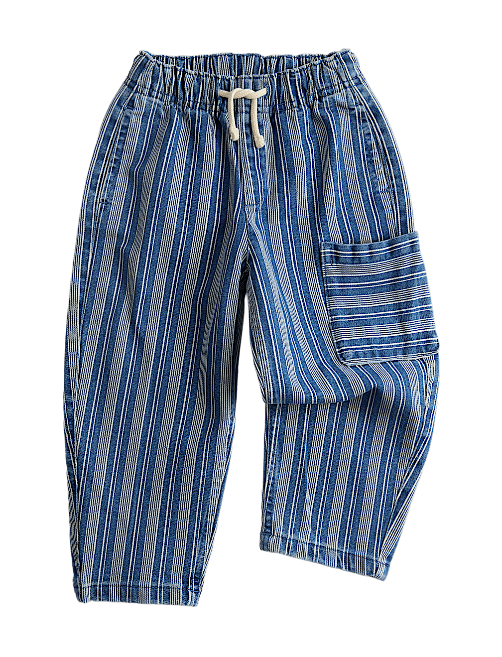 Cotton Rich Stripe Denim Jeans (2-8 Yrs)