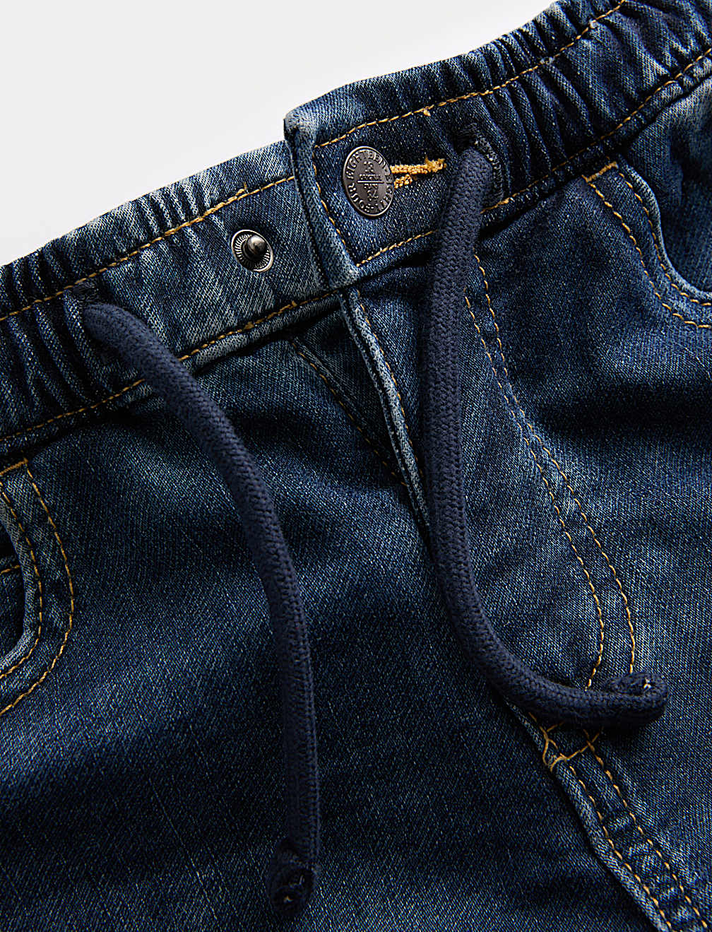 Straight Leg Cotton Rich Comfort Waist Jeans (2-8 Yrs)