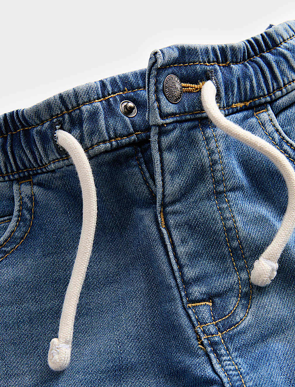 Straight Leg Cotton Rich Comfort Waist Jeans (2-8 Yrs)