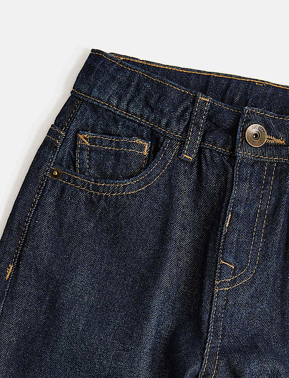 Turn Up Denim Jeans (2-8 Yrs)