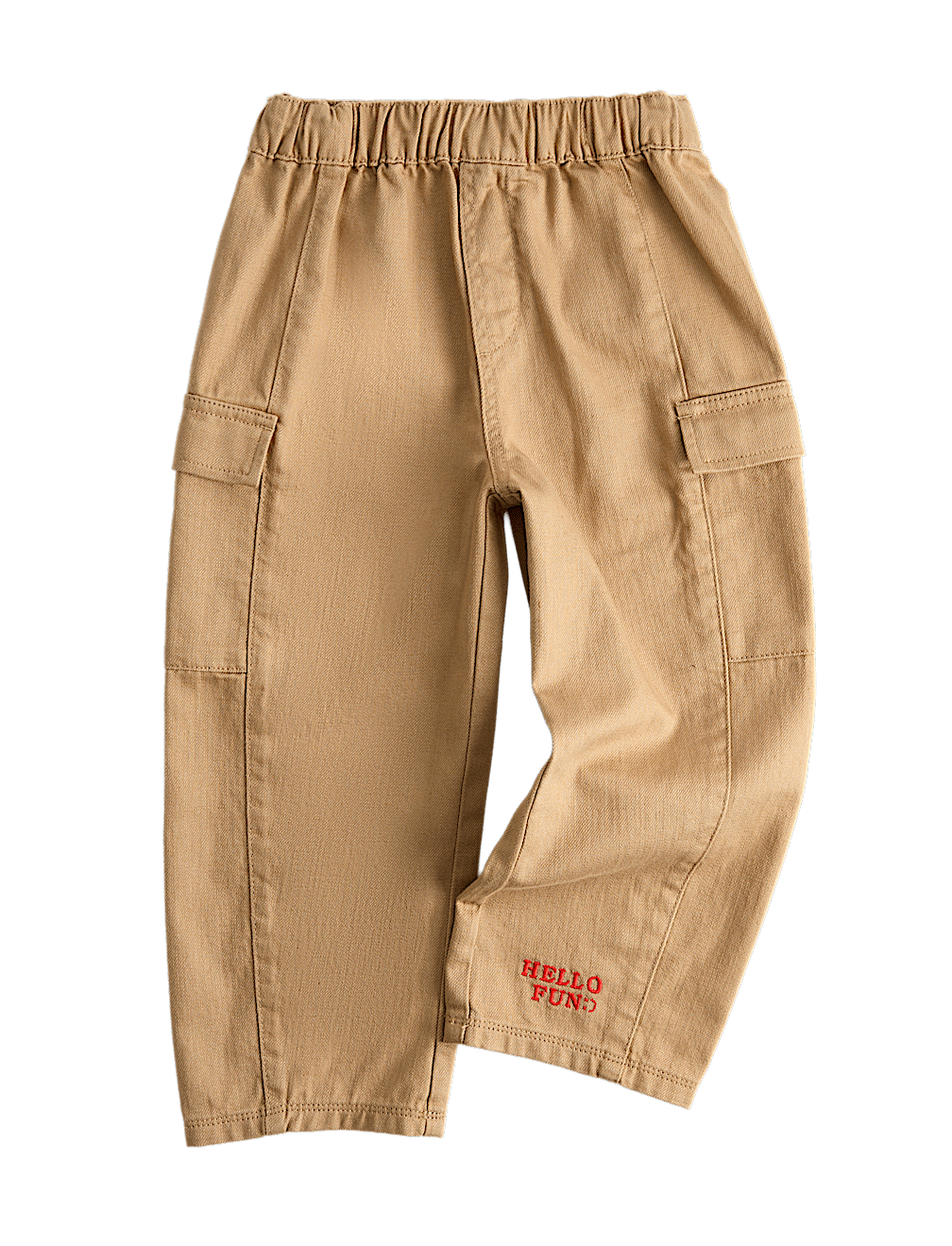 Cotton Rich Pull On Cargo Trousers (2-8 Yrs)