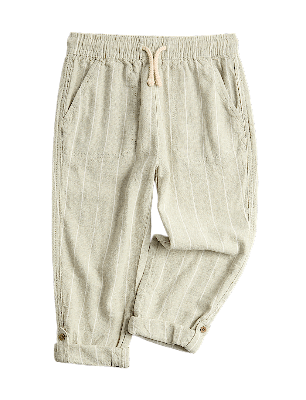 Linen Rich Trousers (2-8 Yrs)