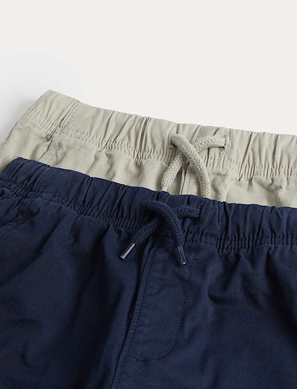 2 Pack Cotton Rich Trousers (2-8 Yrs)