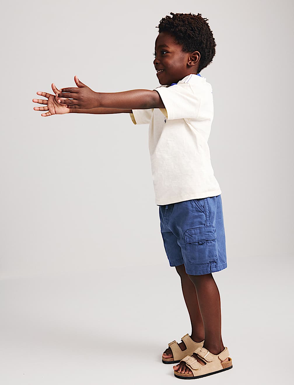 Cotton Rich Cargo Shorts (2-8 Yrs)
