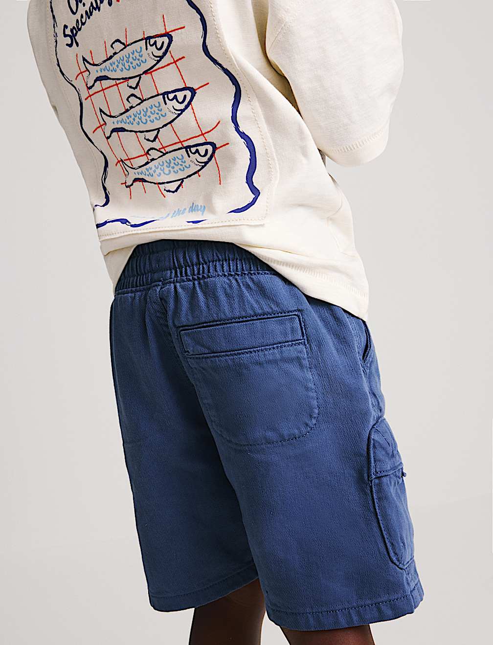 Cotton Rich Cargo Shorts (2-8 Yrs)