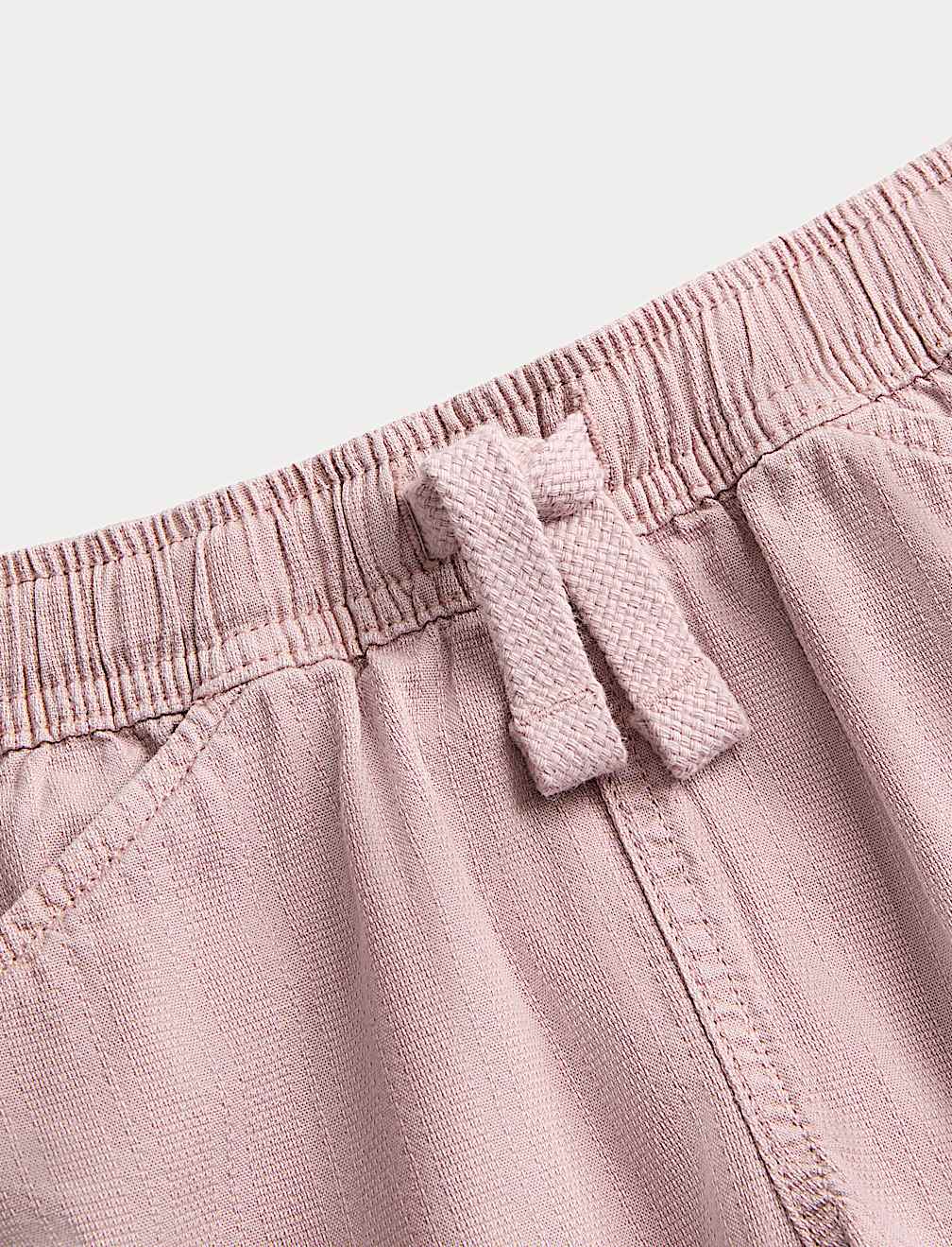 Pure Cotton Textured Shorts (2-8 Yrs)