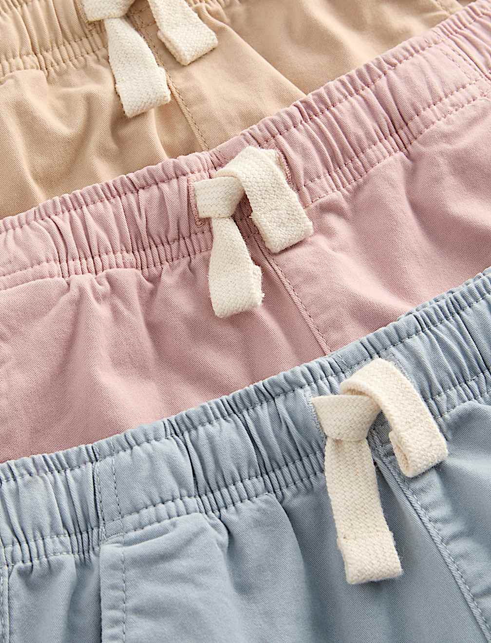 3 Pack Cotton Rich Shorts (2-8 Yrs)