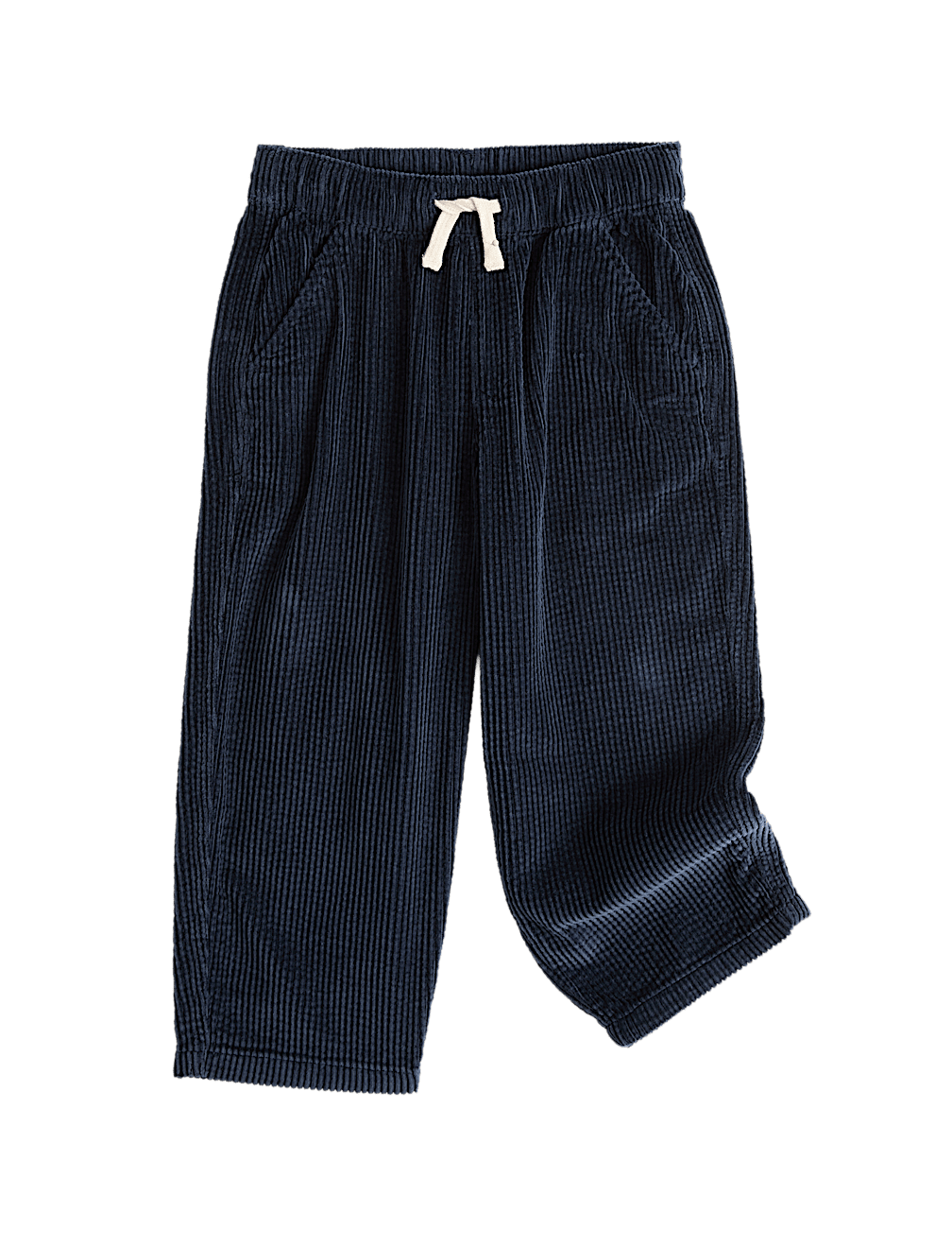 Pure Cotton Corduroy Drawstring Trousers (2-8 Yrs)