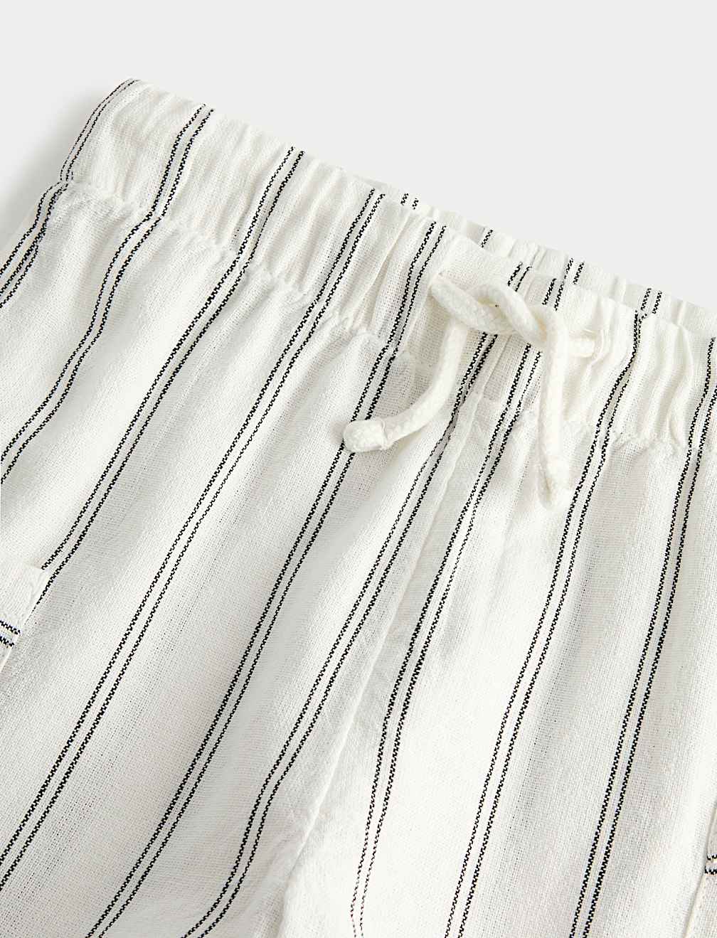 Linen Blend Cargo Shorts (2-8 Years)