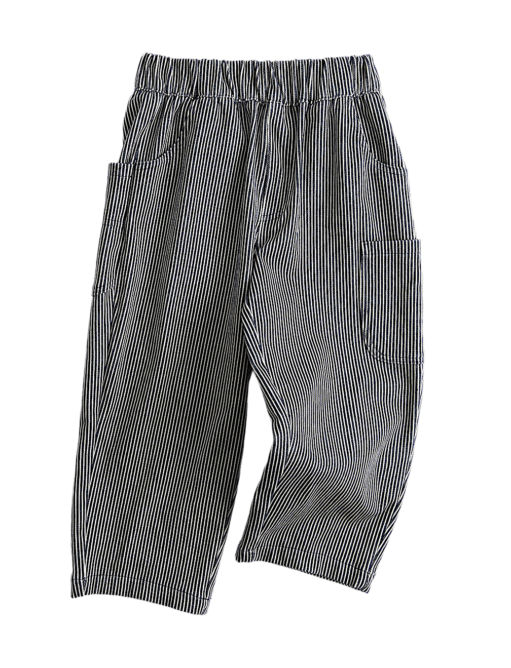 Cotton Blend Striped Balloon Trousers (2-8 Yrs)