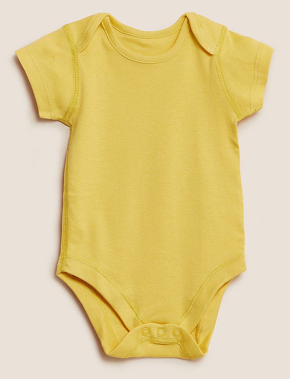 5pk Pure Cotton Ribbed Bodysuits