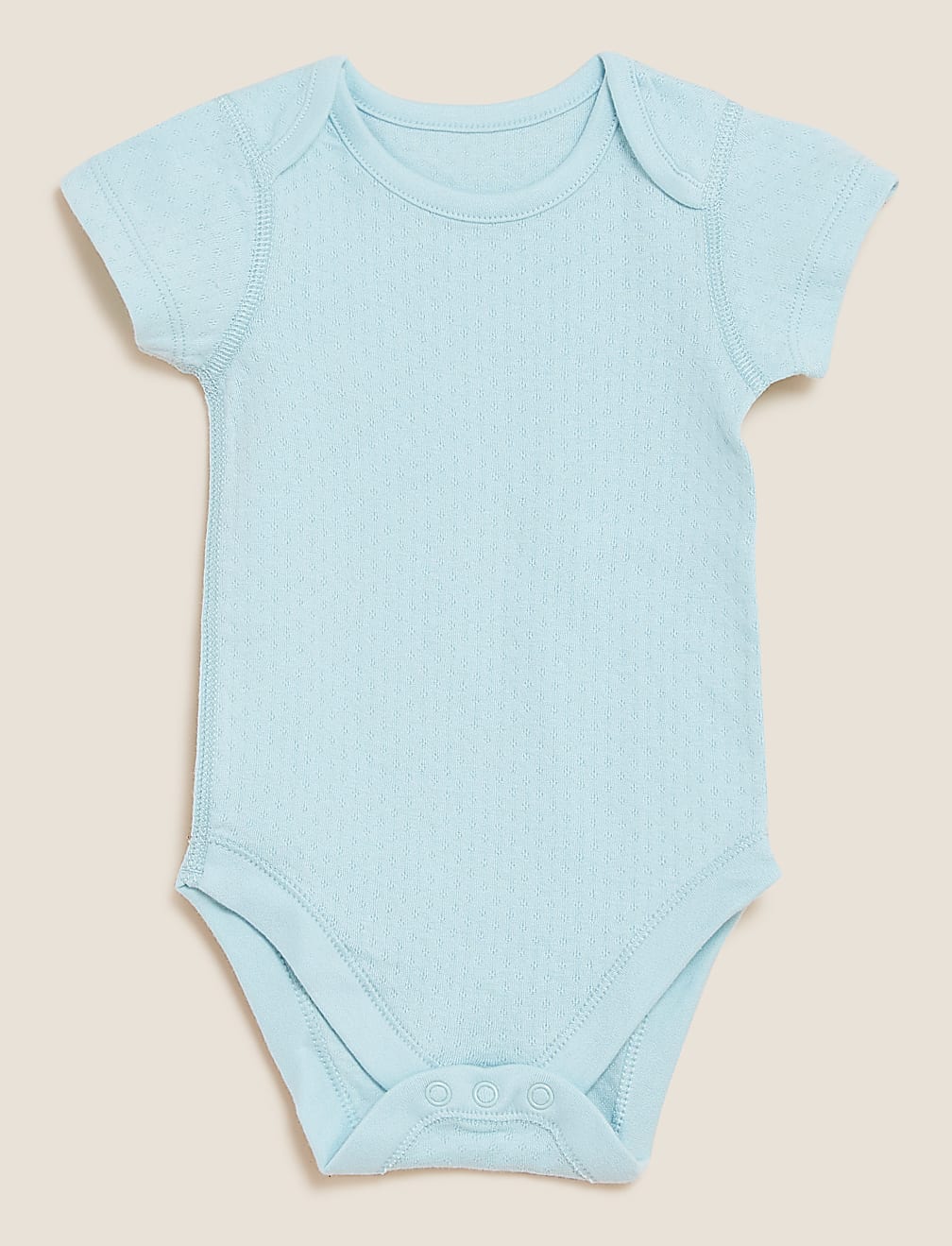 5pk Pure Cotton Pointelle Bodysuits