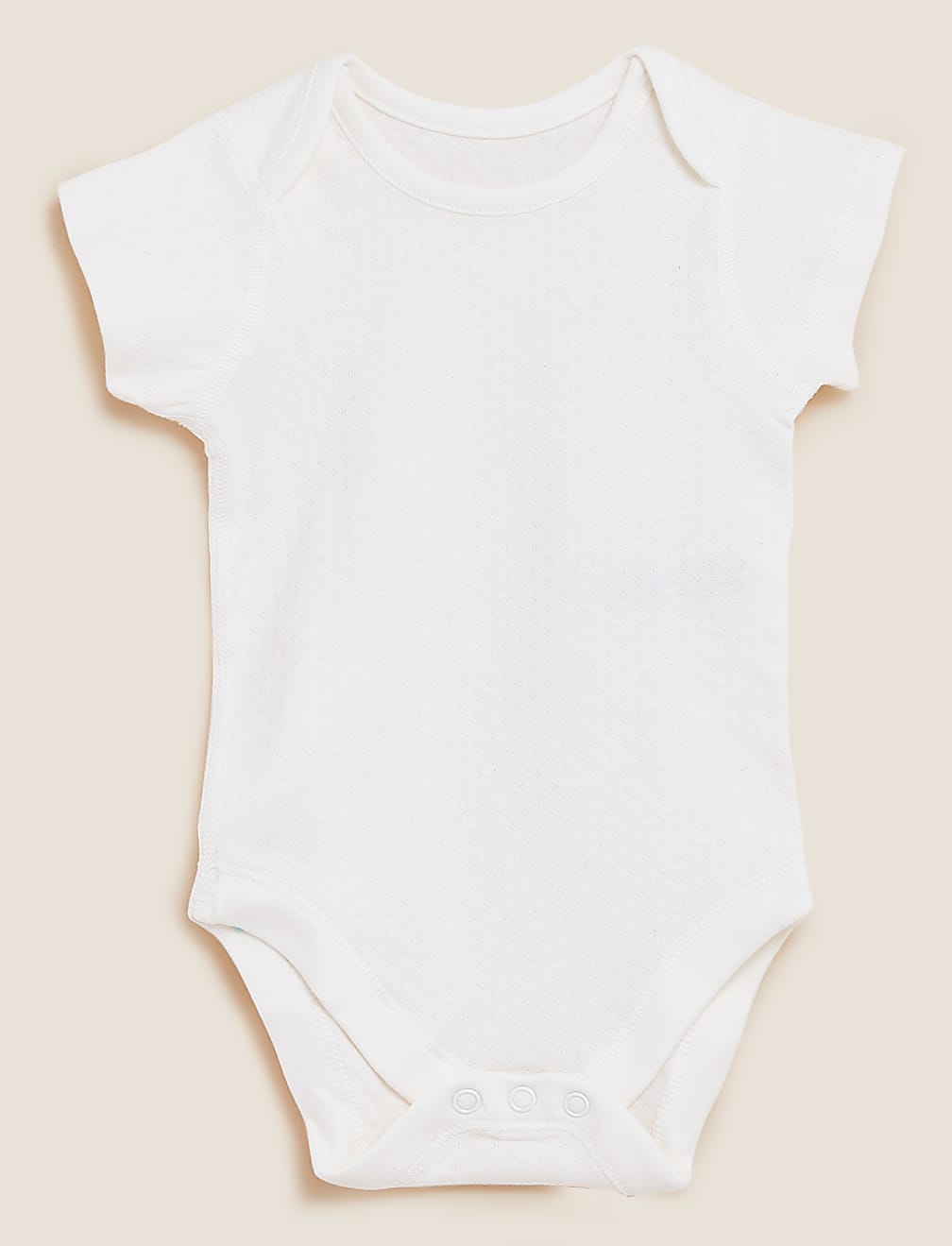 5pk Pure Cotton Pointelle Bodysuits