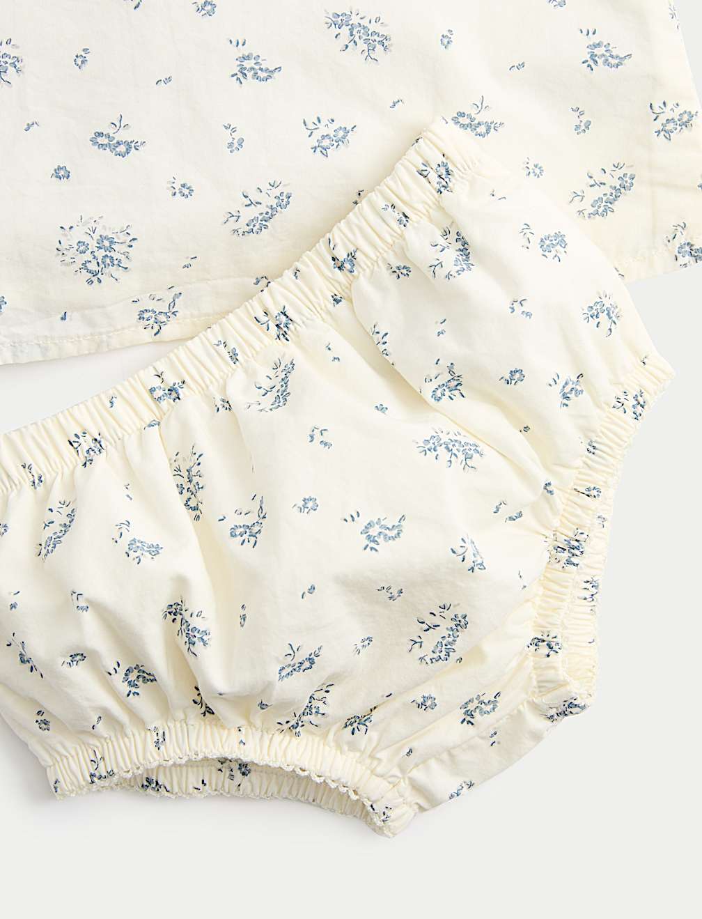 2 Piece Floral Outfit With Knickers (0-12 Mths)