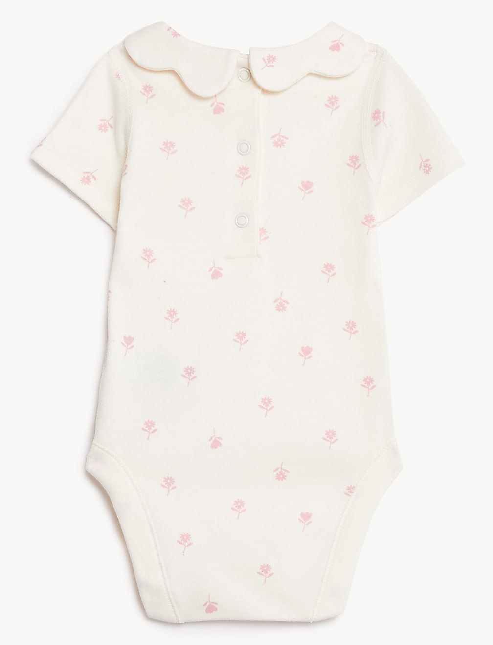 3pk Pure Cotton Printed Bodysuits