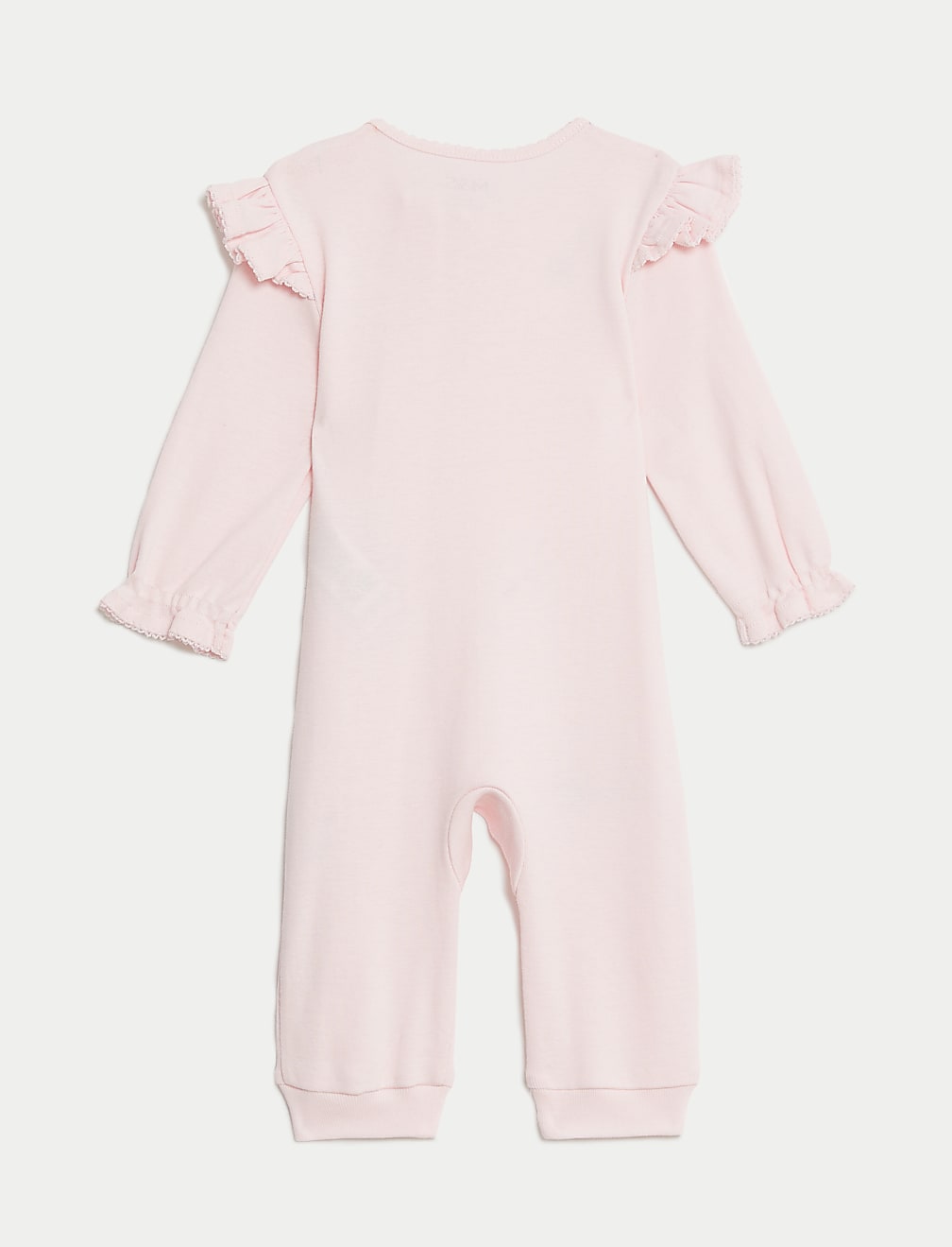 2pk Pure Cotton Teddy Sleepsuits (6½lbs-3 Yrs)