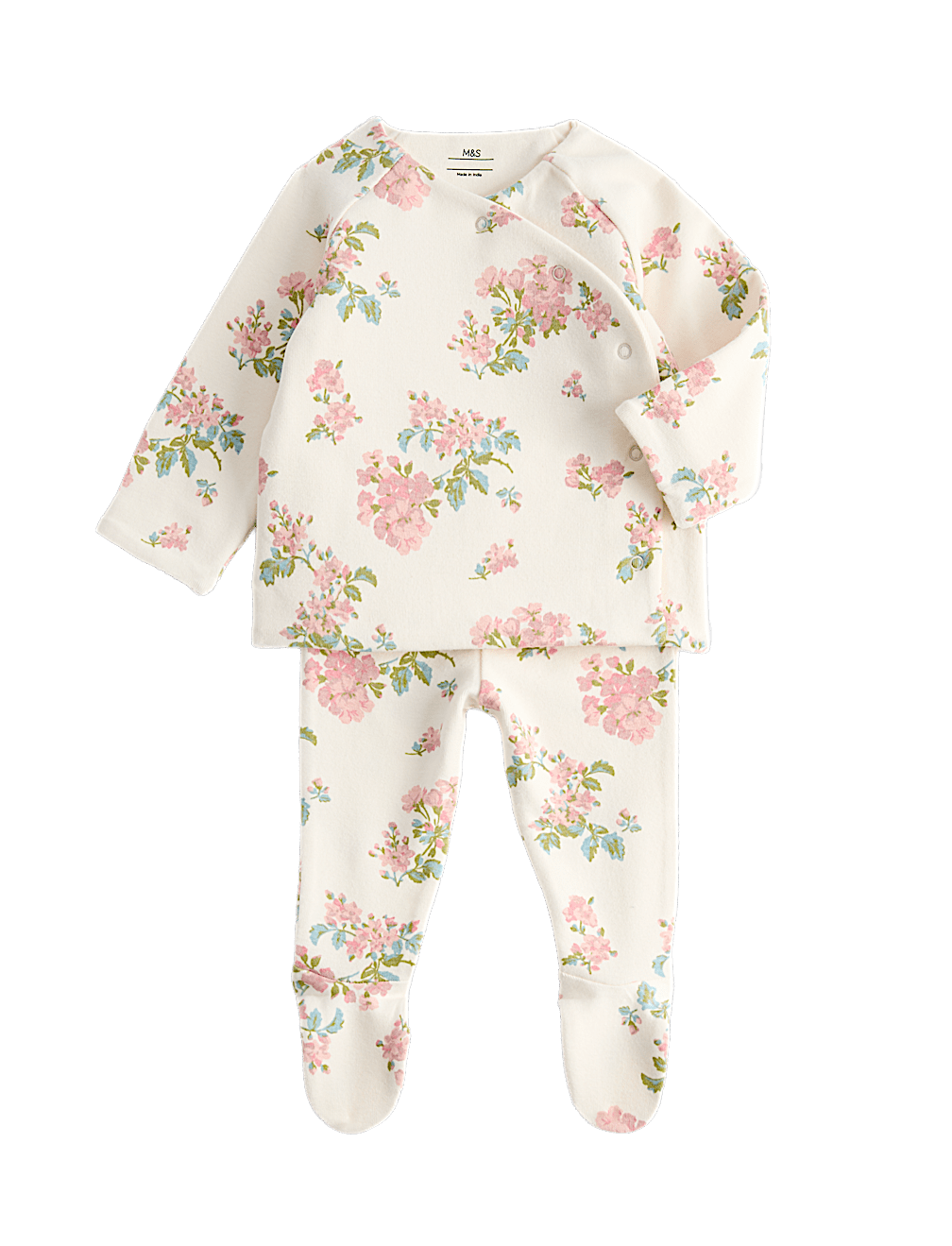 2 Piece Cotton Rich Jersey Outfit (7lbs - 12 Mths)