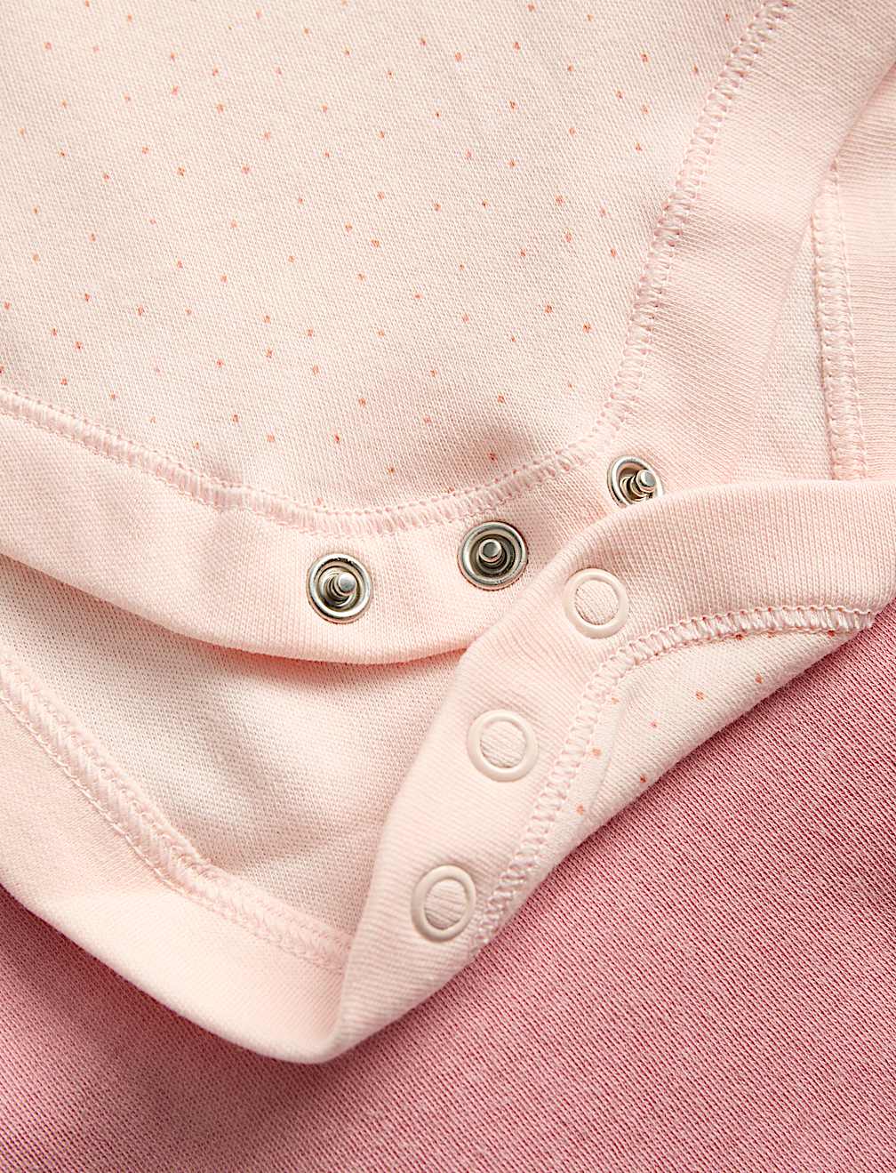 7 Pack Pure Cotton Bodysuits (7lbs-3 Yrs)