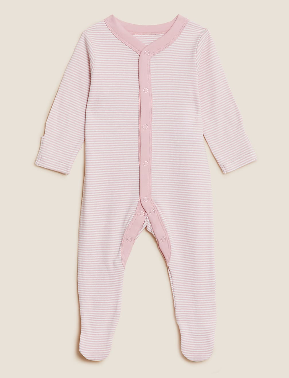3pk Pure Cotton Printed Sleepsuits (5lbs-3 Yrs)