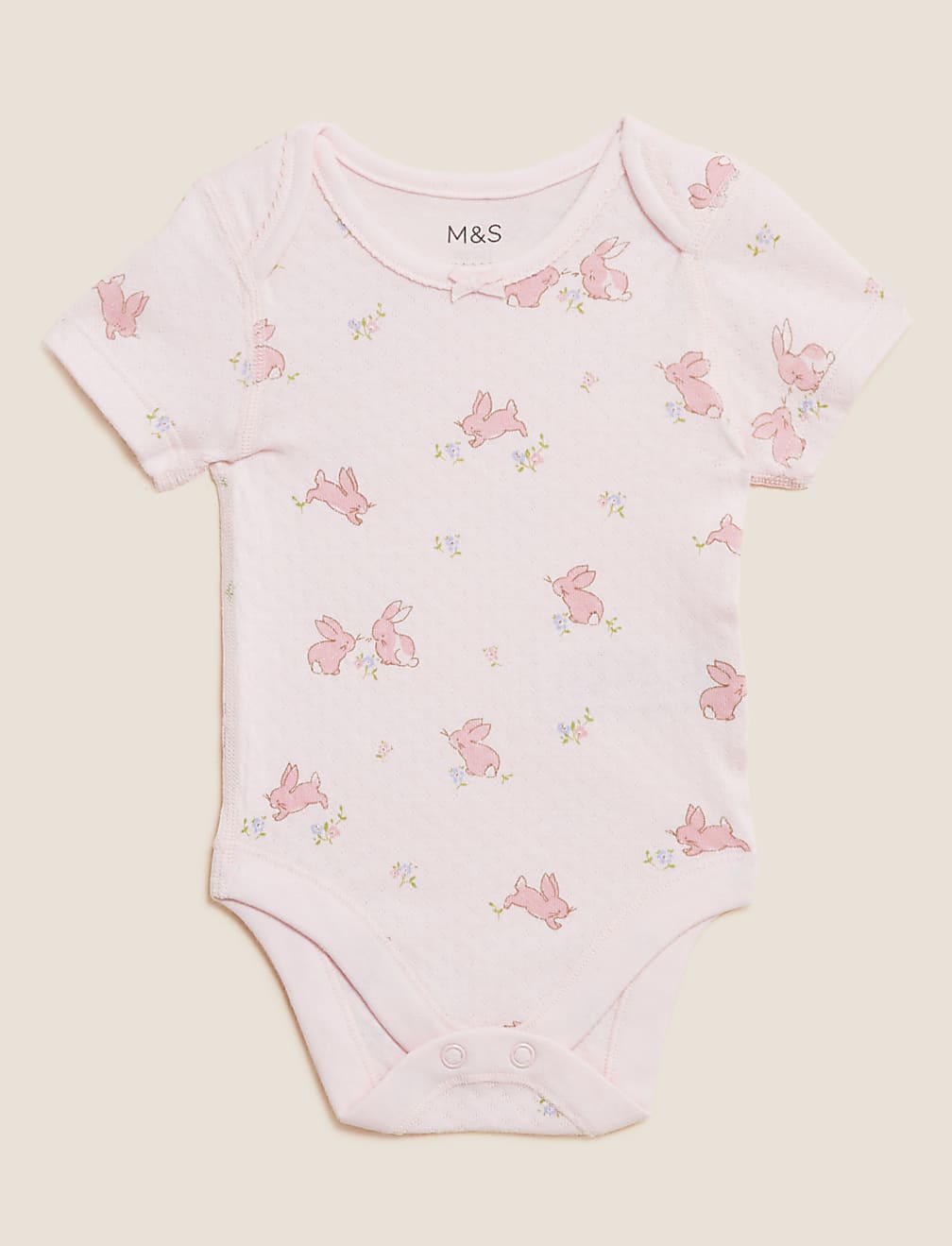 3pk Pure Cotton Patterned Bodysuits (61/2 lbs - 3 Yrs)