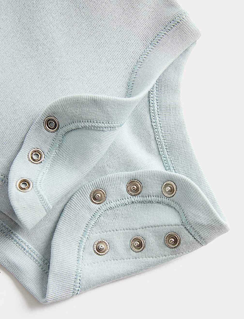 5 Pack Pure Cotton Plain Long Sleeve Bodysuits (7lbs-3 Yrs)