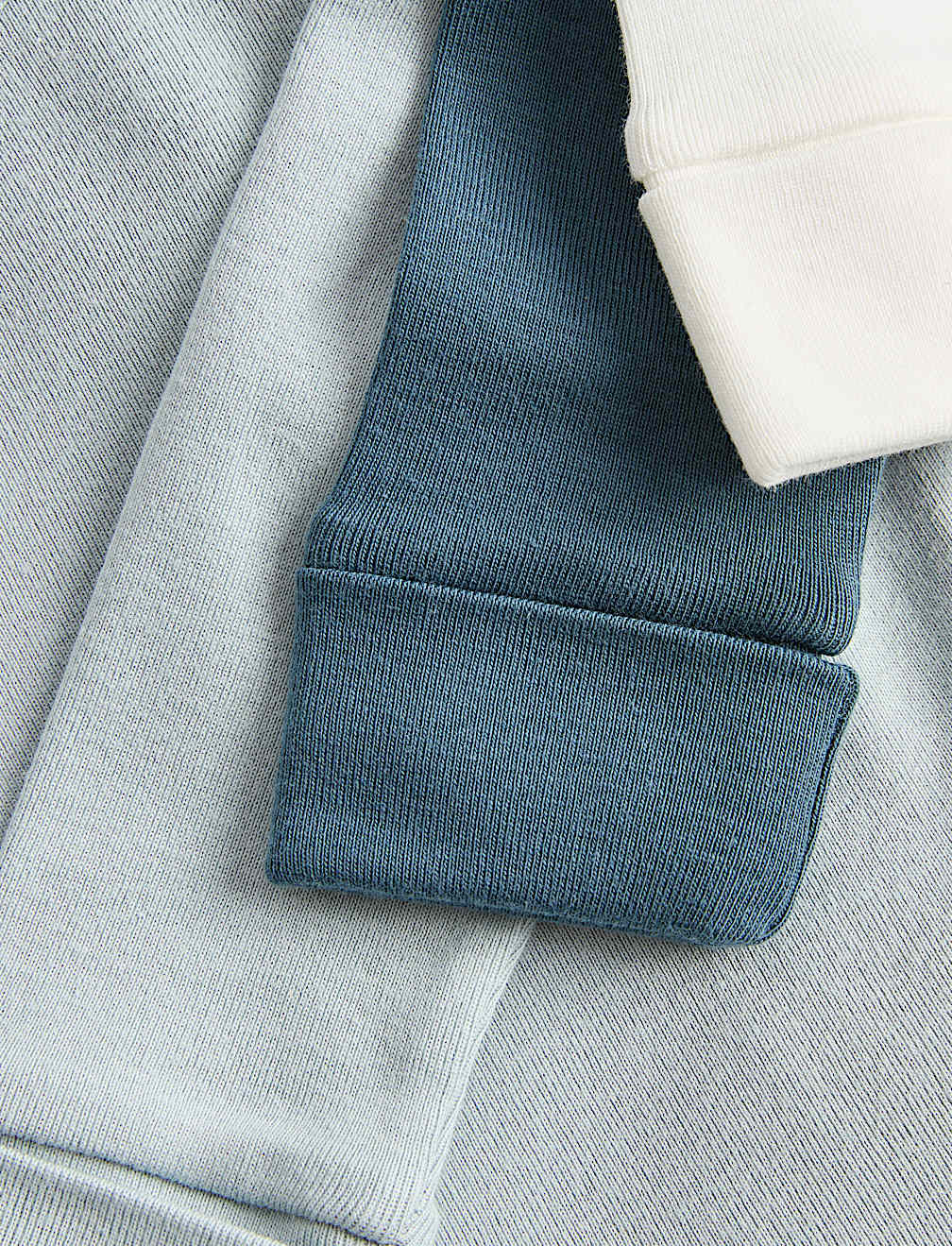 5 Pack Pure Cotton Plain Long Sleeve Bodysuits (7lbs-3 Yrs)
