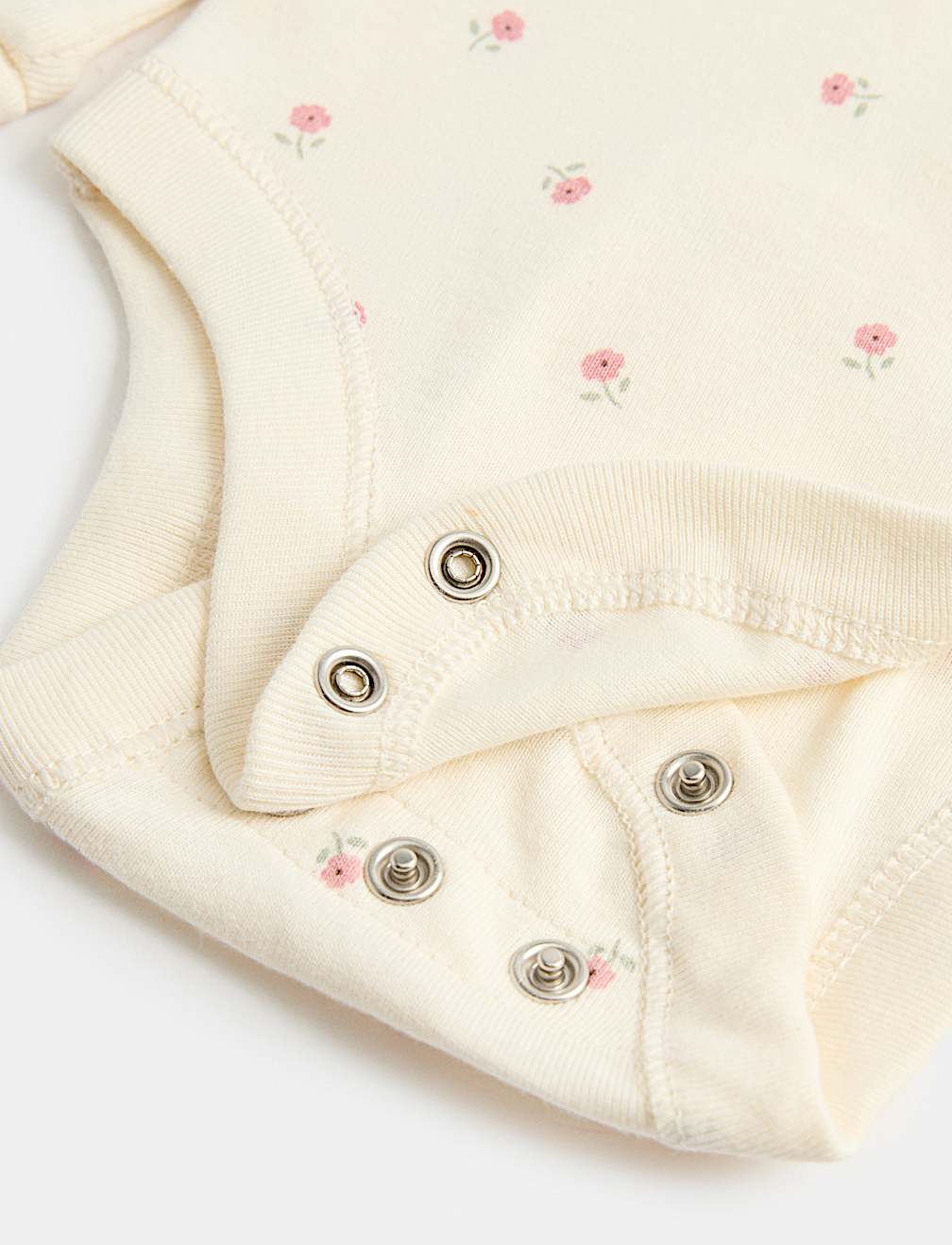 3 Pack Floral Long Sleeve Bodysuits (7lbs-3 Yrs)