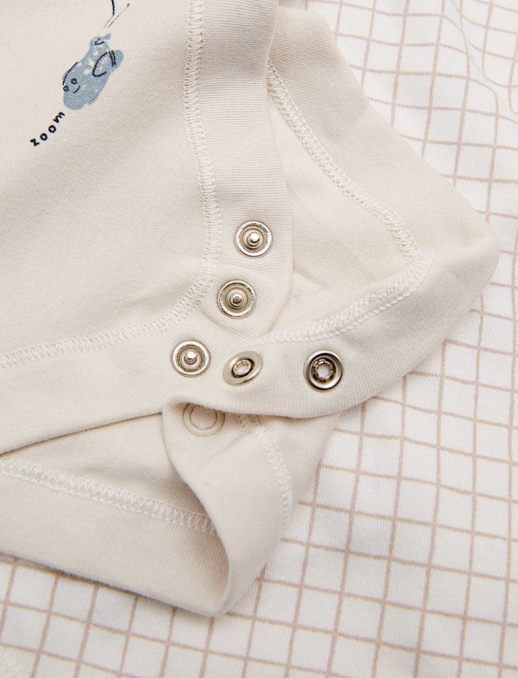 7 Pack Pure Cotton Bodysuits (0-3 Yrs)