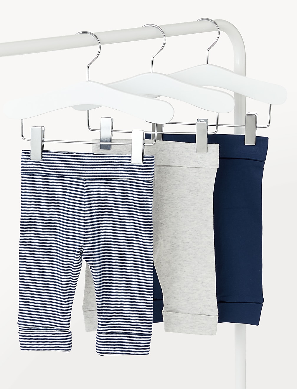 3pk Pure Cotton Leggings
