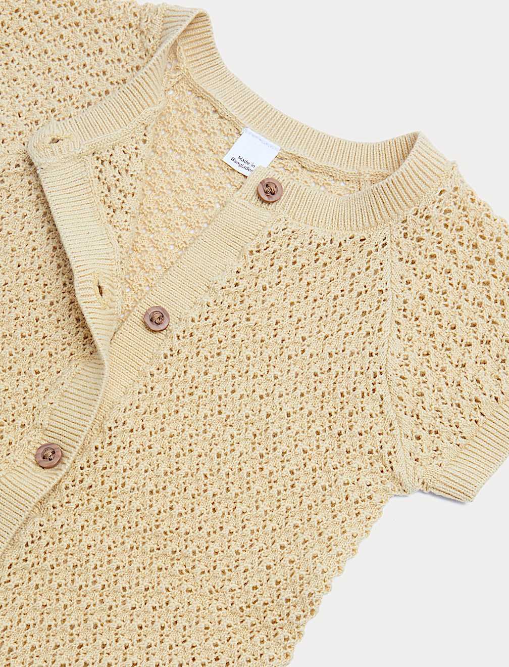 Pure Cotton Unisex Knitted Romper (7lbs-2 Yrs)