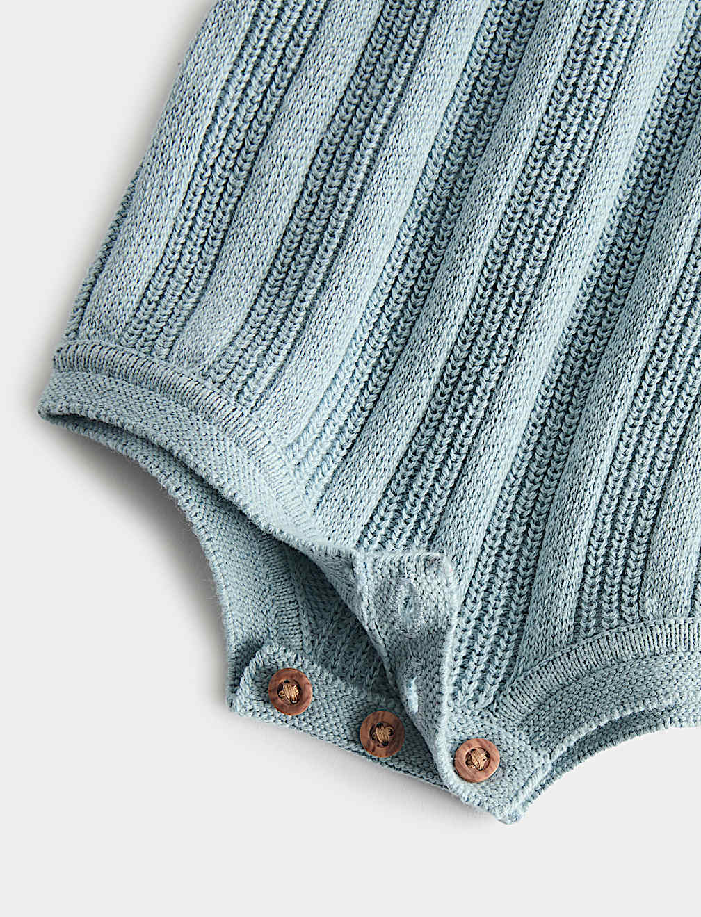 Pure Cotton Knitted Bibshort (7lbs-1 Yrs)