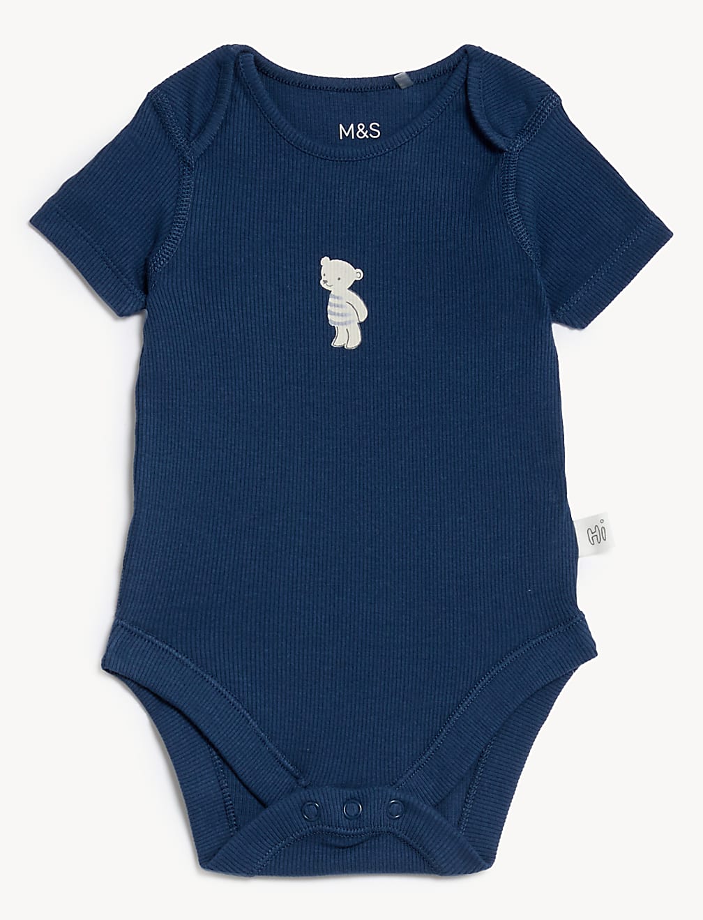 3pk Cotton Rich Printed Bodysuits (6 1/2 lbs-3 Yrs)