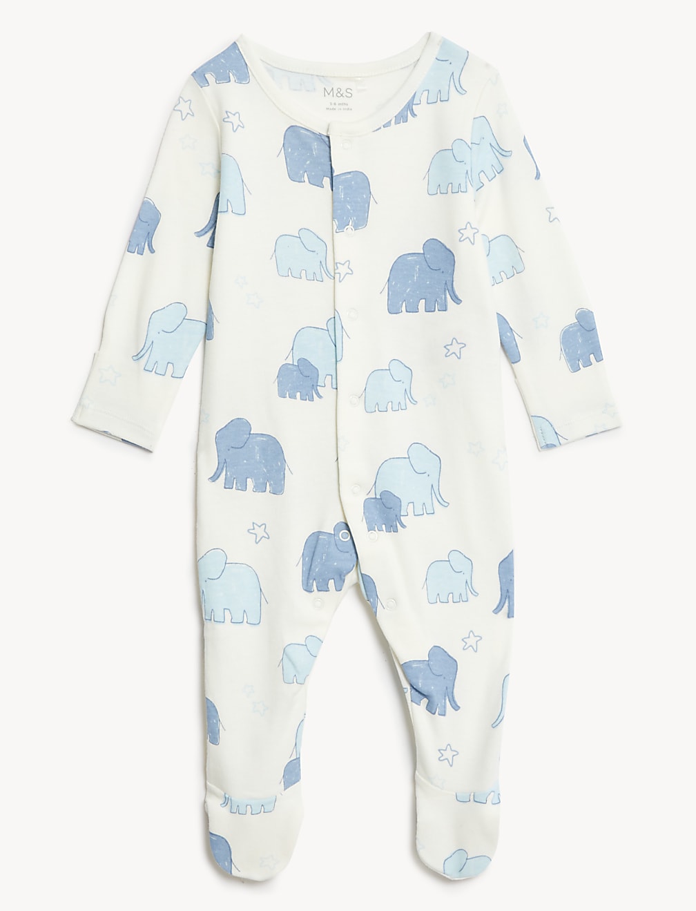 4pc Pure Cotton Elephant Starter Set