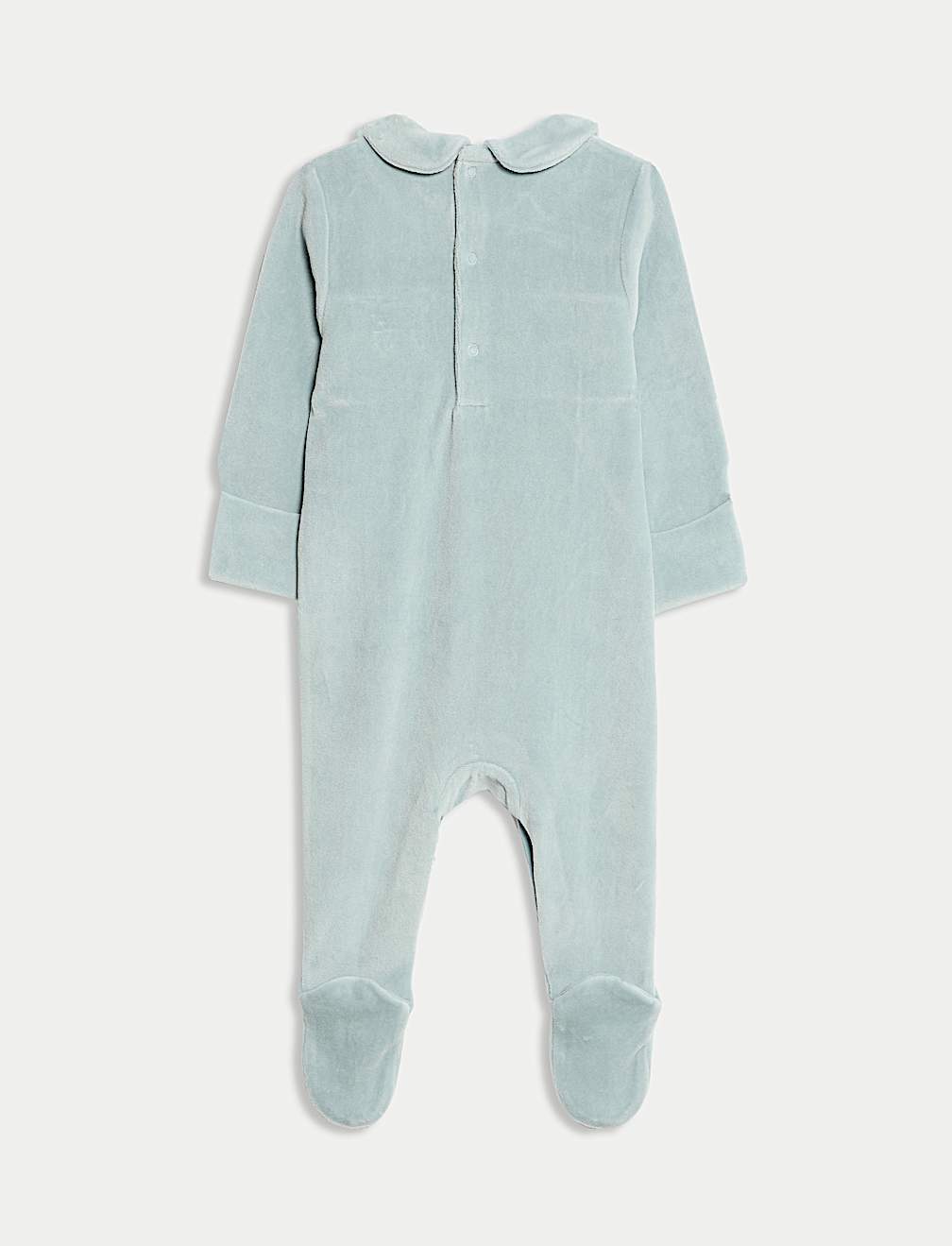 GF B Smocked Velour PFTSS