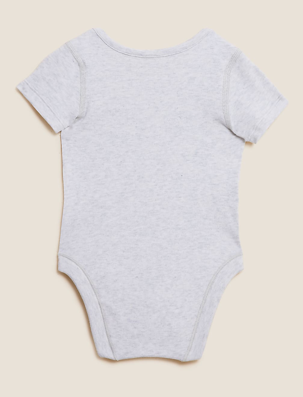 3pk Pure Cotton Animal Bodysuits (6½lbs - 3 Yrs)