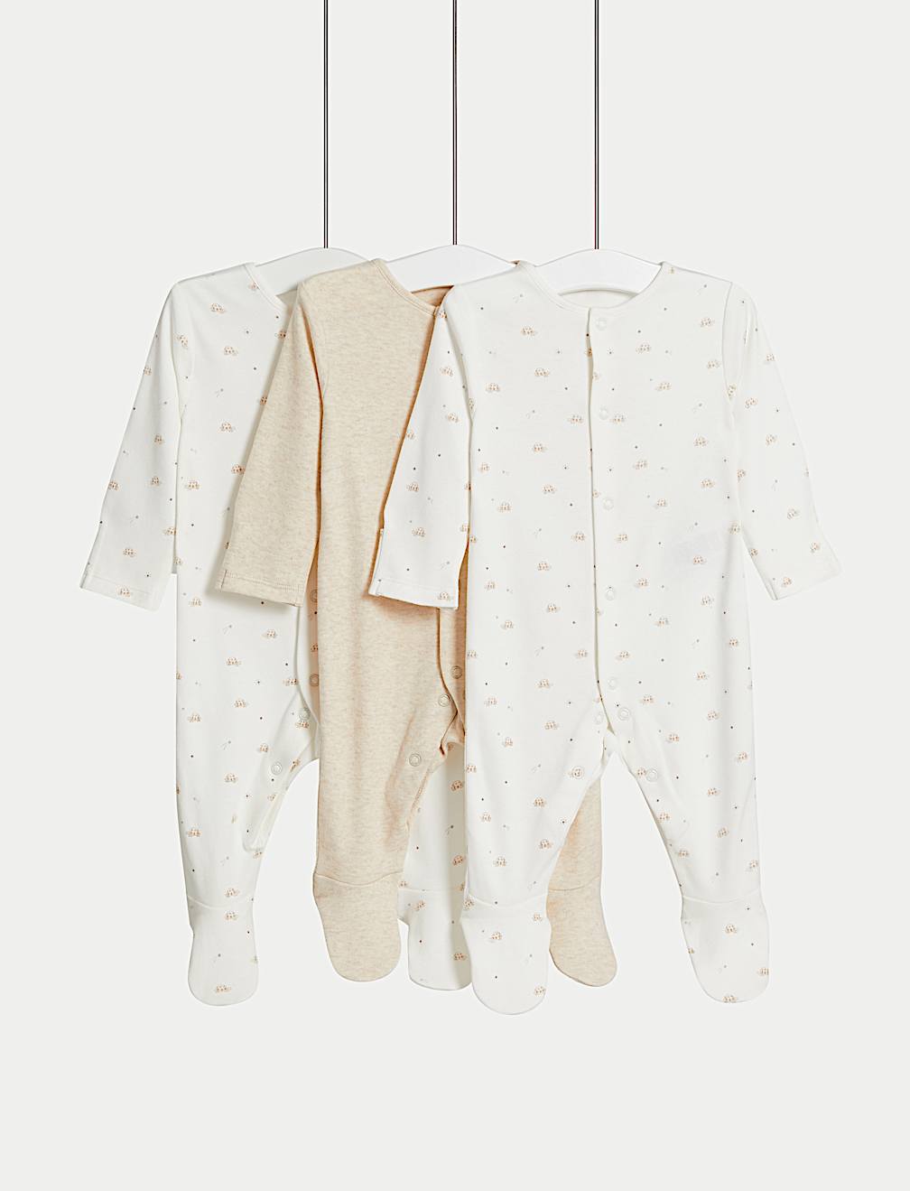 SP 3P Turtle Popper Footed Sleepsuit
