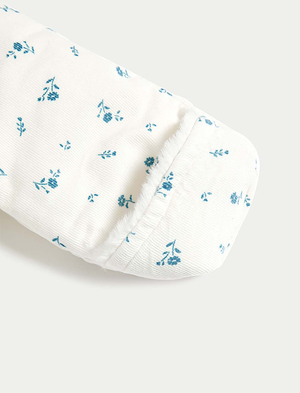 Cord Floral Pramsuit (0-12 Mths)