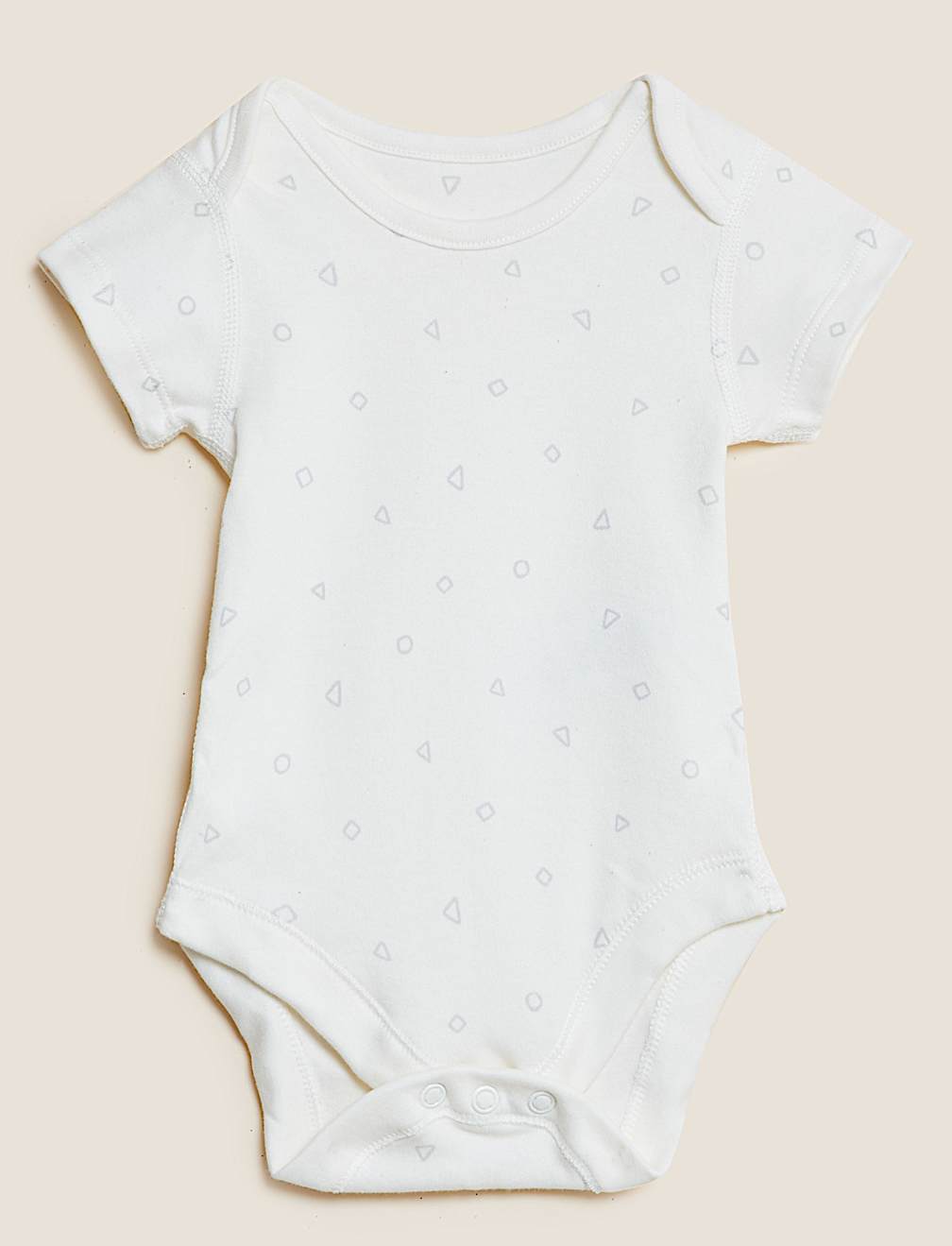 7pk Pure Cotton Printed Bodysuits (0-3 Yrs)