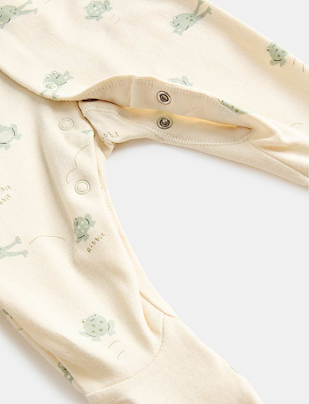 3 Pack Pure Cotton Frog Sleepsuits (0 Mths-3 Yrs)