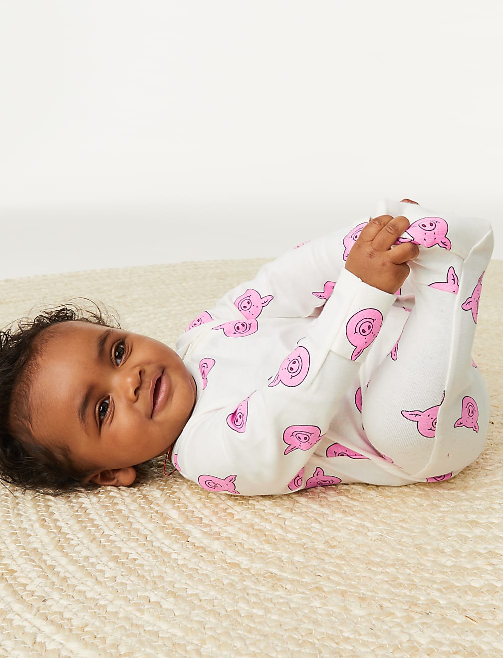 Pure Cotton Percy Pig™ Sleepsuit