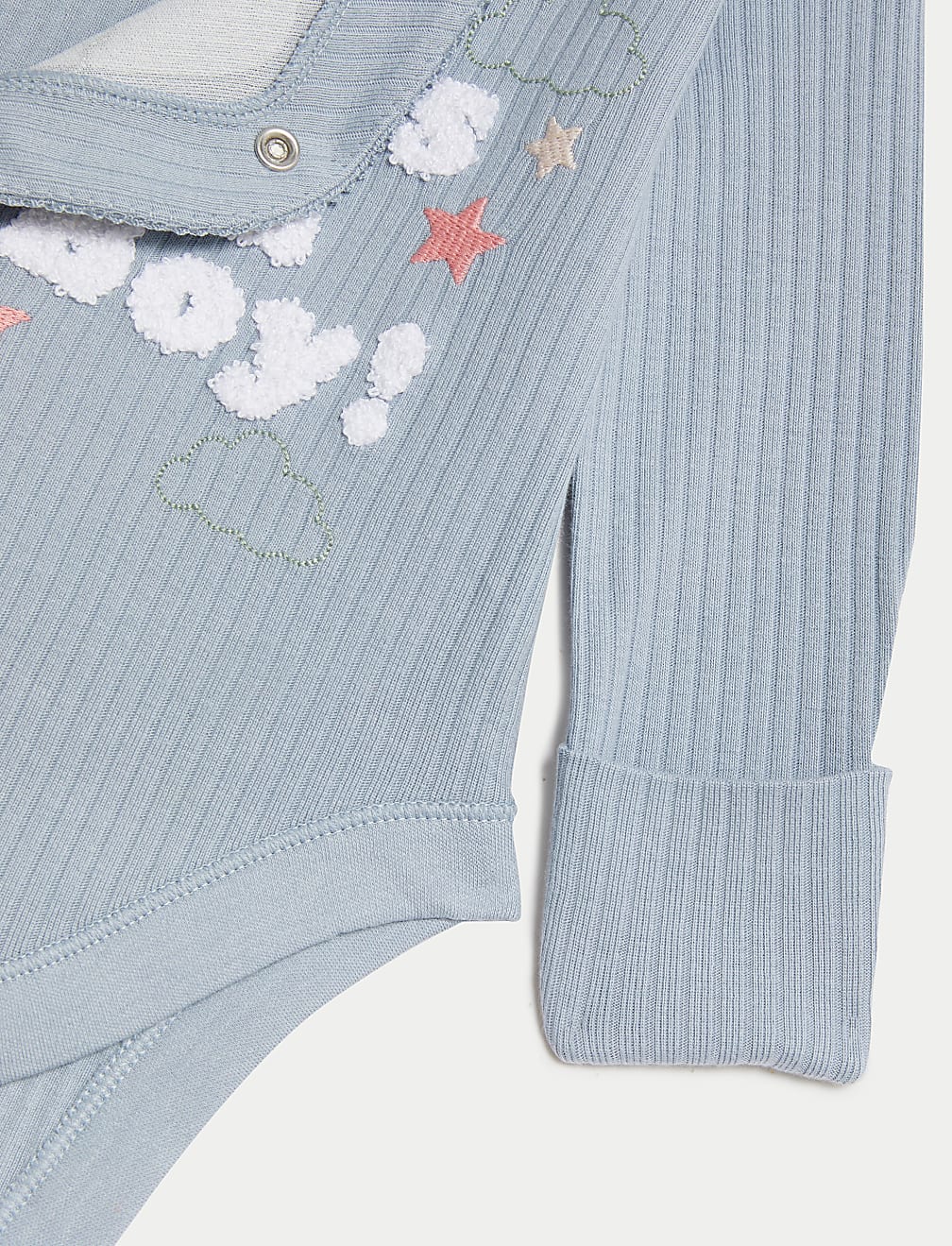 Pure Cotton It's A Boy Slogan Bodysuit (0-3 Mths)