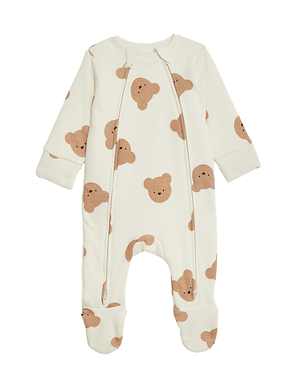Pure Cotton Striped 2.5 Tog Sleepsuit (0-3 Yrs)