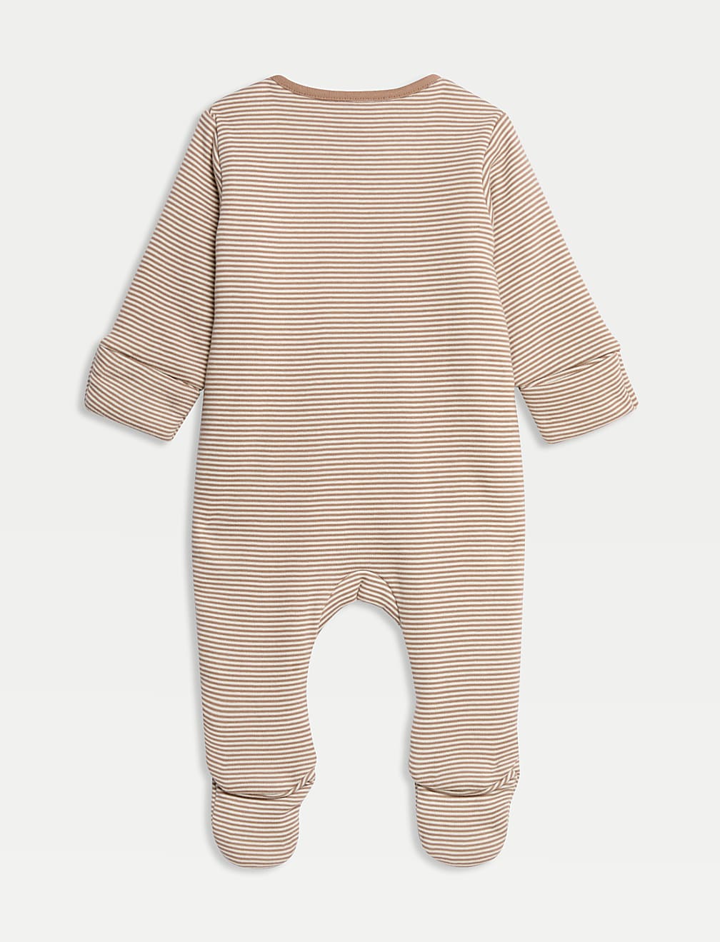 Pure Cotton Striped 2.5 Tog Sleepsuit (0-3 Yrs)