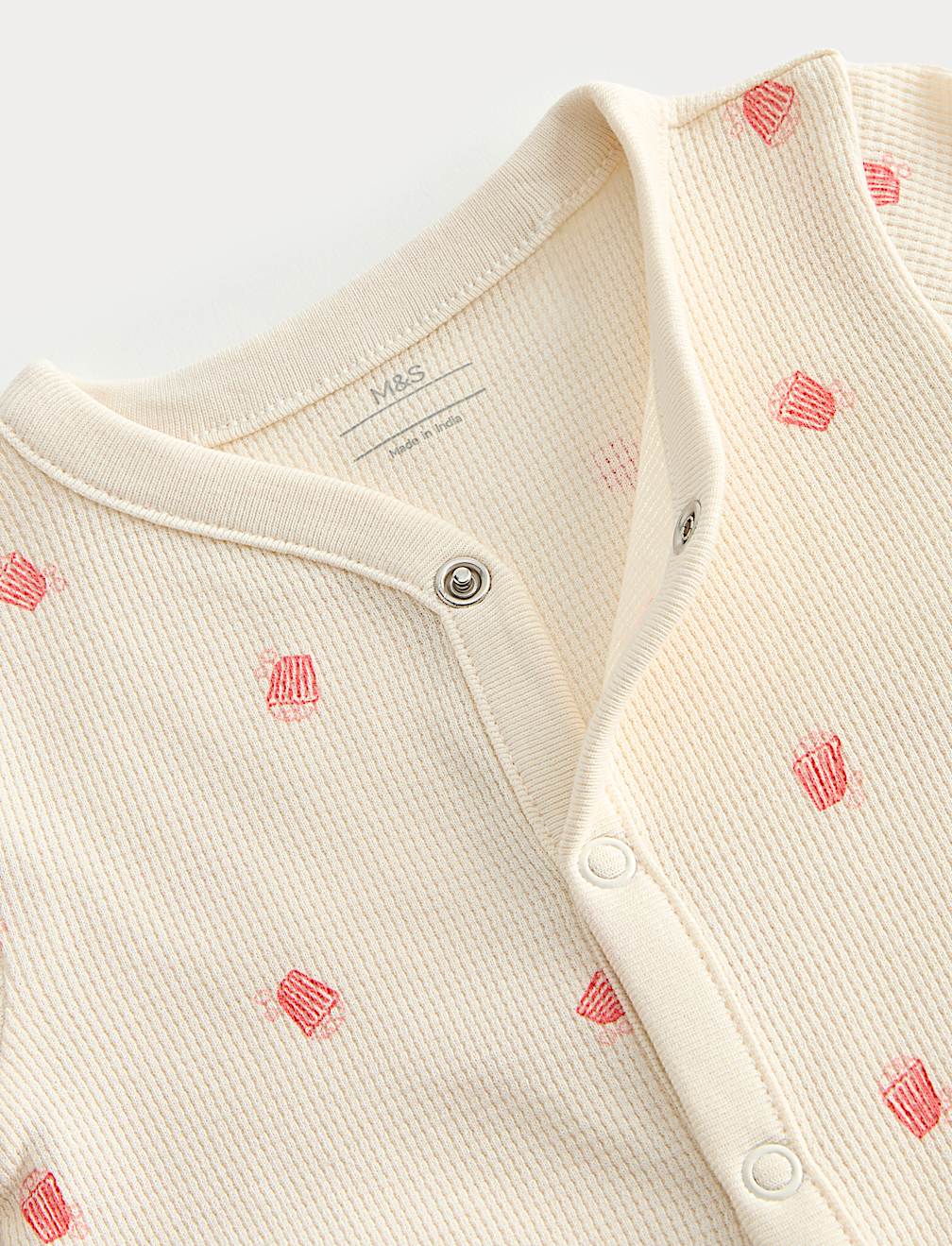 2 Piece Cotton Cinema Sleepsuit with Bib (7lbs-2 Yrs)