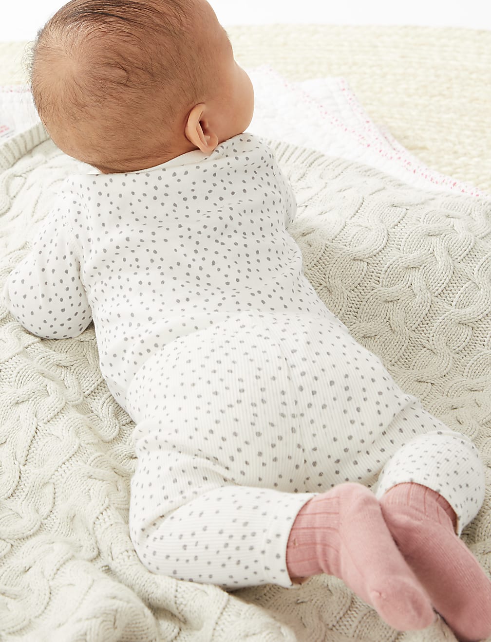 Pure Cotton Big Hugs Slogan Bodysuit (7lbs - 12 Mths)