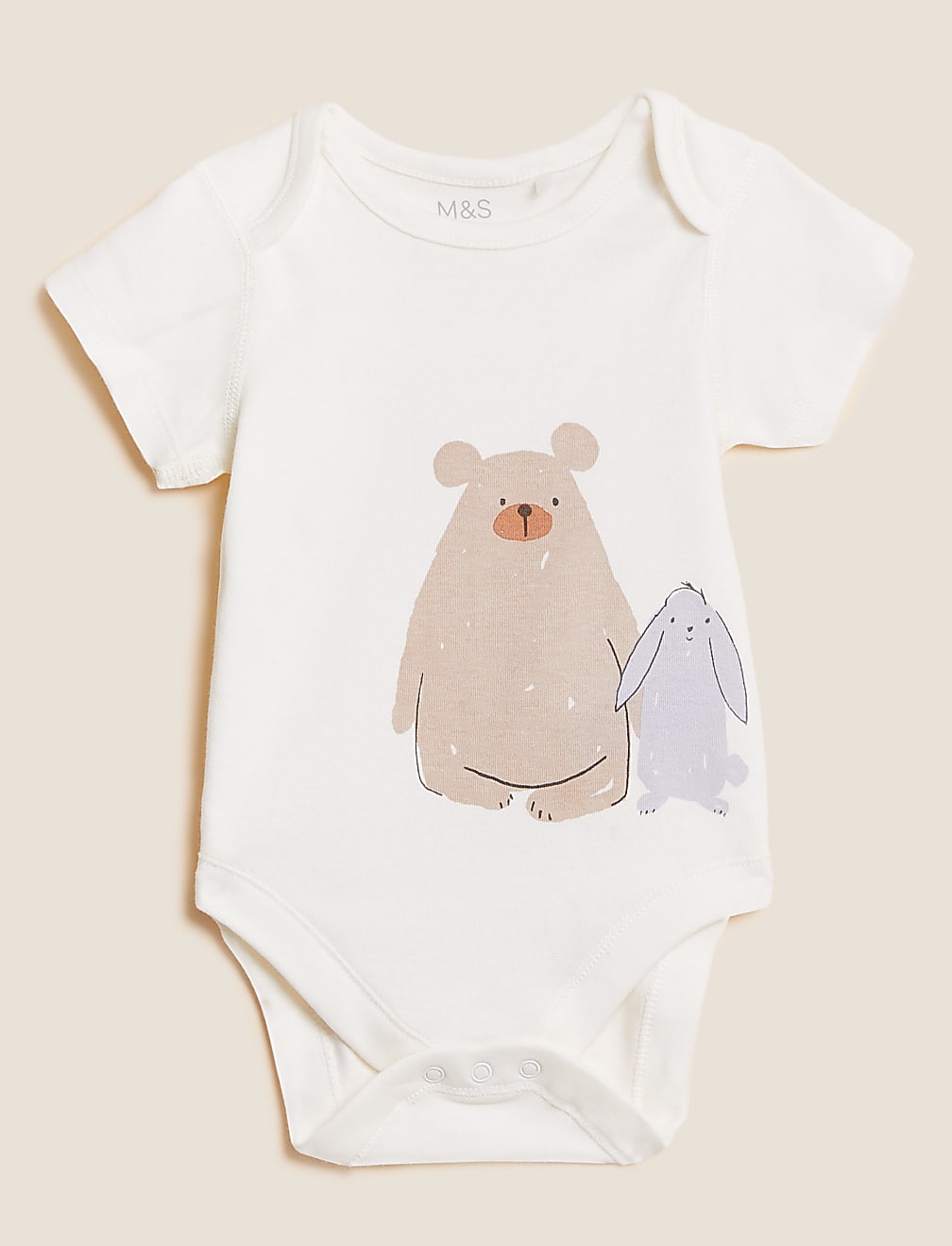 4pc Bear Print Starter Set (7lbs - 12 Mths)